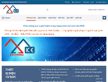 Tablet Screenshot of mtecviet.com